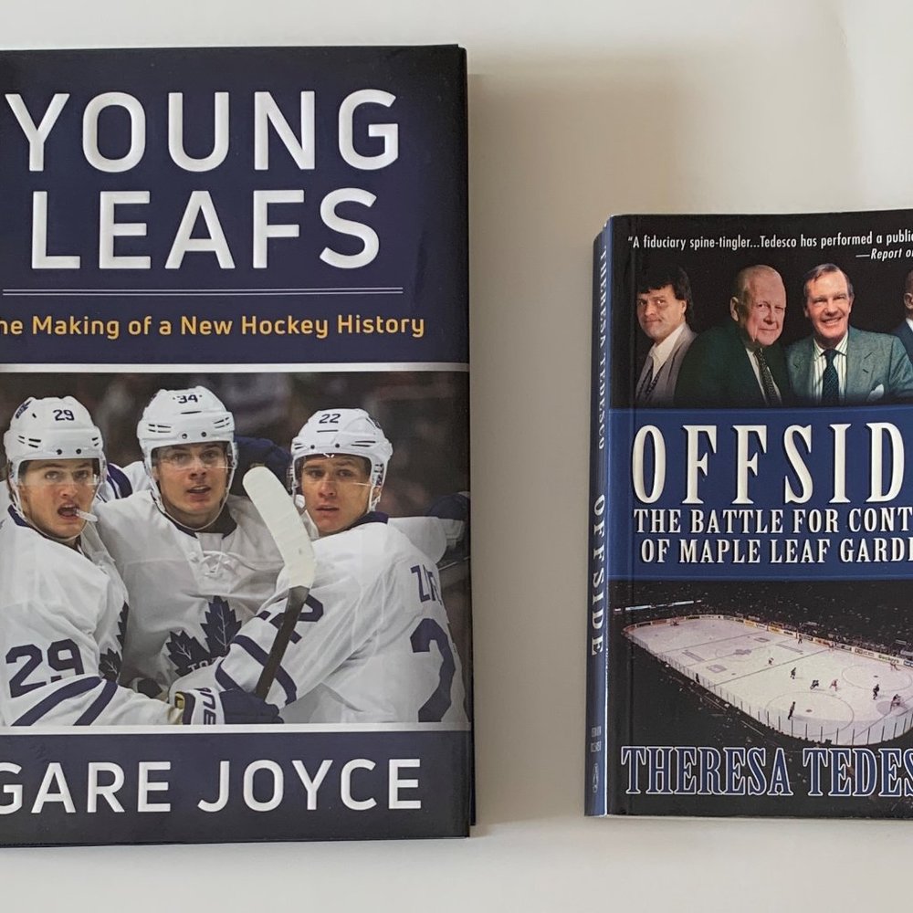 Toronto Maple Leafs Books: Offside (1998) & Young Leafs (2017)